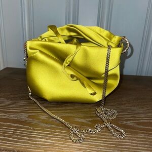 Jimmy Choo Bonny Satin Tote/Shoulder Bag
